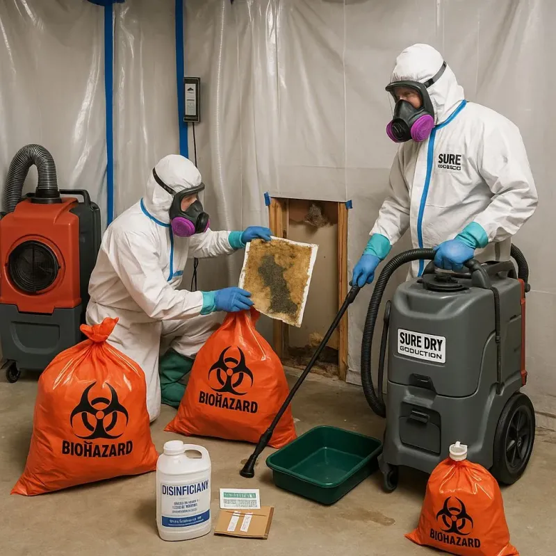 Contaminated Water Handling Protocols process in Fairbury, NE